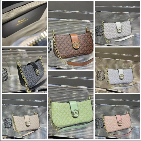 MK Sholder Bag-Model-722 Size:(Medium)