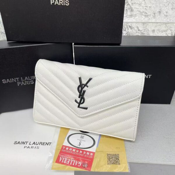 YSL cross Body bag New collection with brand box luxury design model.5853 size..L23H15w5