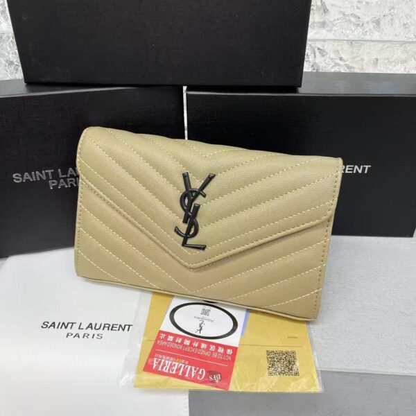 YSL cross Body bag New collection with brand box luxury design model.5853 size..L23H15w5